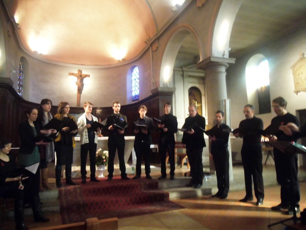 Concert Voca Mundi,  lglise Saint Sbastien.